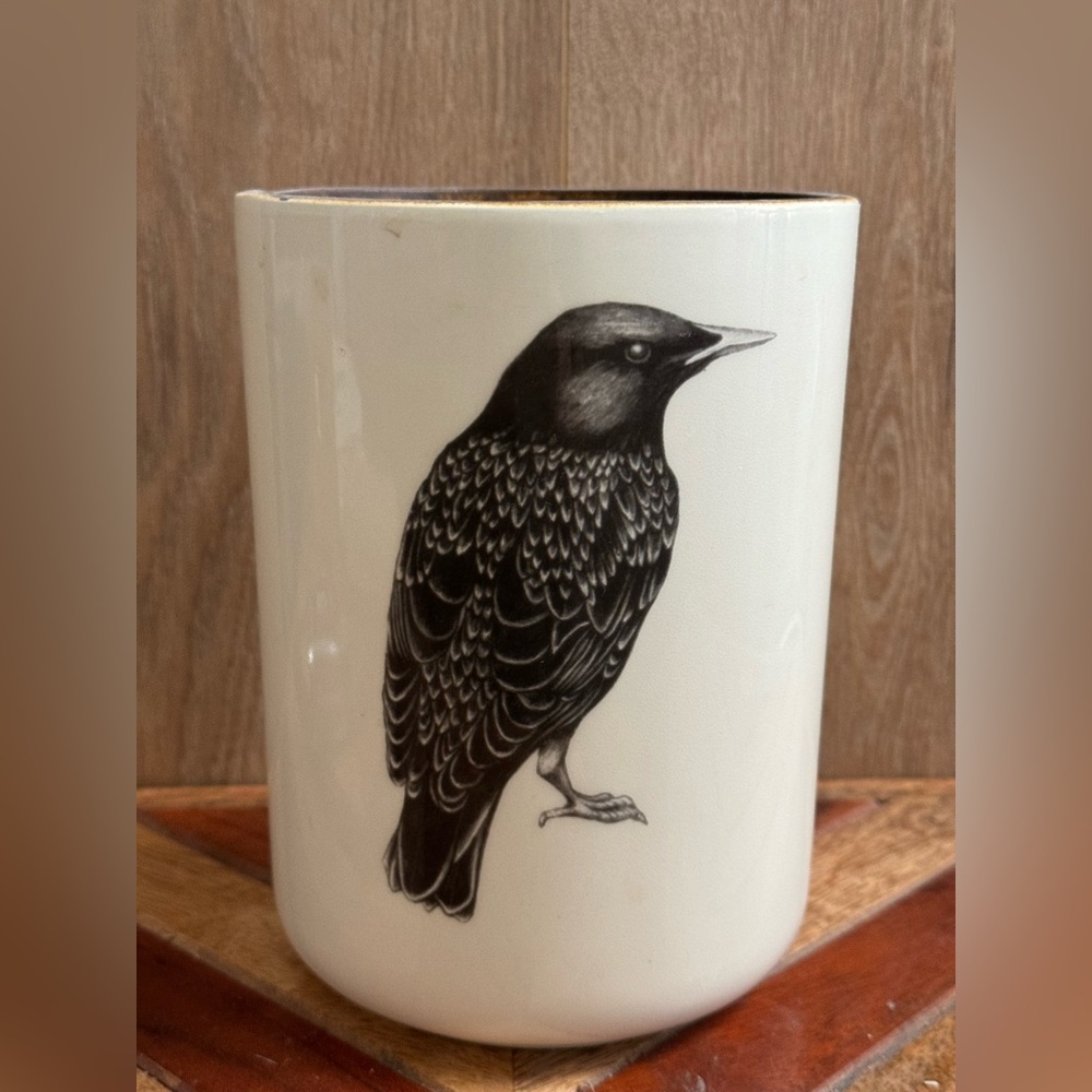 Anthropologie Laura Zindel Crow Vase